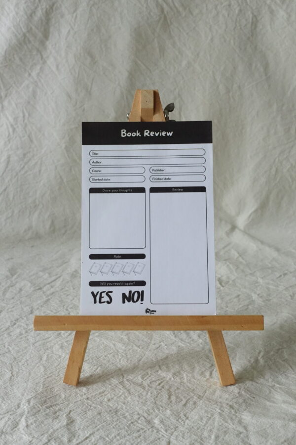 Book Review Note Pad