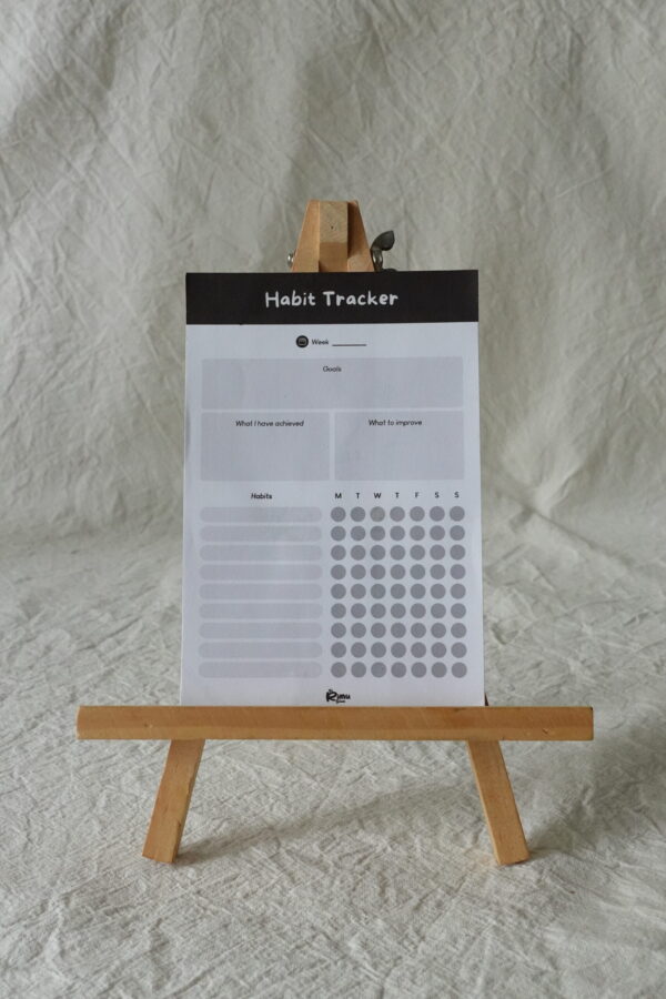 Habit Tracker Note Pad