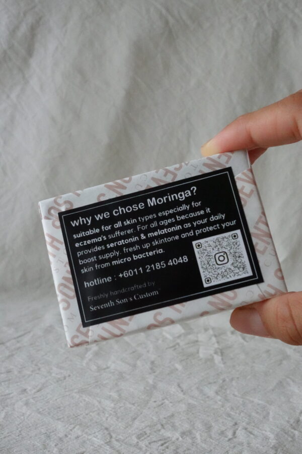 3IN1 Moringa Oleifera Soap Bar - Image 3